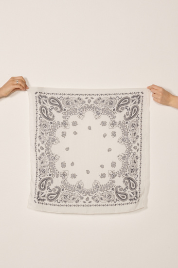 Cotton Scarf - White