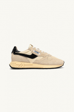 Autry - Reelwind Low - Ecru/Black - Men - allanjoseph