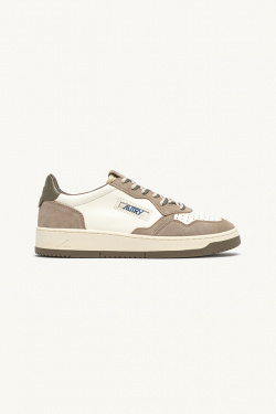Autry - Medalist Low - White/Licorice - Men - allanjoseph
