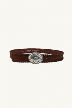 Alberto Luti - Ceinture en cuir - Marron - allanjoseph