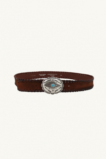 Leather Belt - Brown