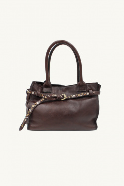 Alberto Luti - Leather Bag - Brown - allanjoseph