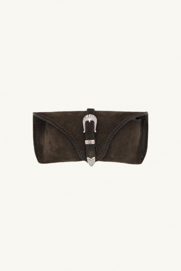 Étui à lunettes - Marron