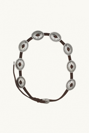 Ceinture Concho - Marron