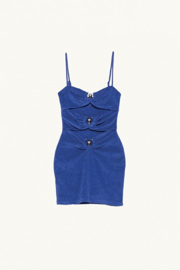 Orbit Mini Dress - Indigo