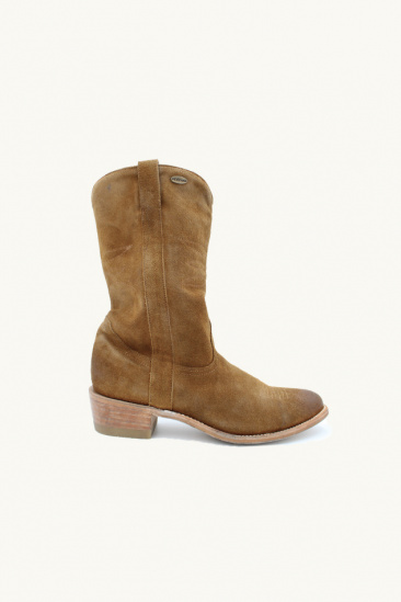 Santiags en daim - Camel