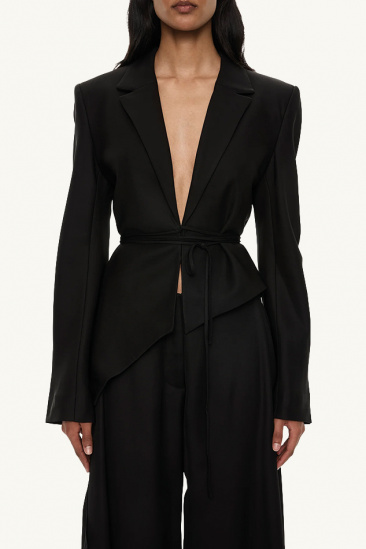 Blazer asymétrique - Noir