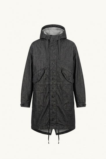 Parka Highland en Denim - Noir