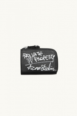 Acne Studios - Leather Wallet - Graffiti - allanjoseph