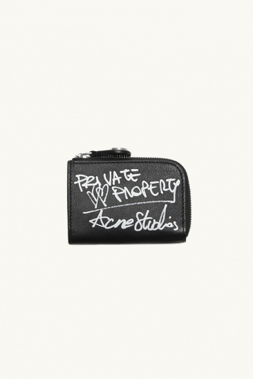 Leather Wallet - Graffiti