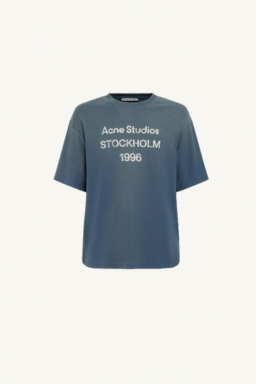 T-shirt logo - Bleu - Unisexe
