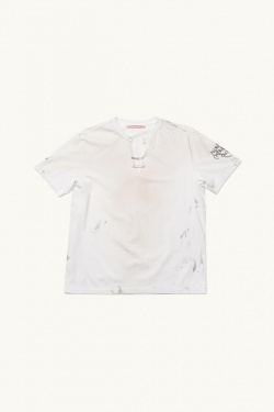 Stockholm Surfboard Club - T-shirt Franz Pin - Blanc - Unisexe - allanjoseph