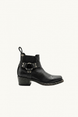 Mexicana - Bottines Austin en cuir - Noir - allanjoseph