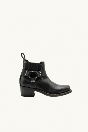 Bottines Austin en cuir - Noir