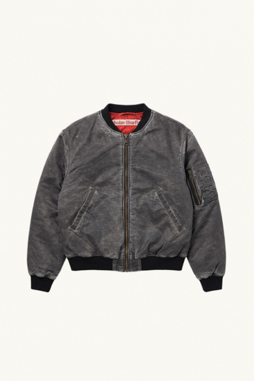 Bomber - Noir Délavé - Unisexe