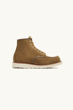 Red Wing - Classic Moc - Olive Mohave - allanjoseph