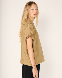 Casey Casey - 2 Layers Top - Clay - allanjoseph