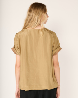 Casey Casey - 2 Layers Top - Clay - allanjoseph