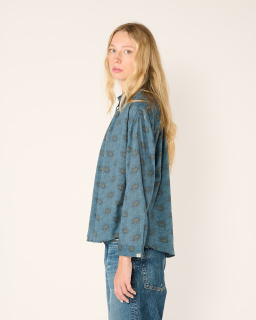 Bsbee - Sandy Shirt - Blue - allanjoseph