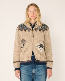 Bsbee - Arizona Cardigan - Beige - allanjoseph