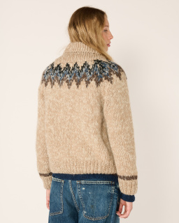 Bsbee - Arizona Cardigan - Beige - allanjoseph