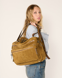 Acne Studios - Camero Camera Bag - Large Format - Suede - allanjoseph