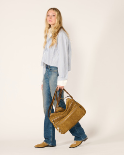 Acne Studios - Camero Camera Bag - Large Format - Suede - allanjoseph