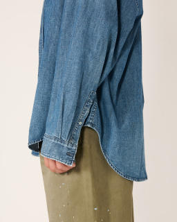 Acne Studios - Chemise en Jean - Bleu - allanjoseph