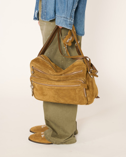 Acne Studios - Camero Camera Bag - Large Format - Suede - allanjoseph