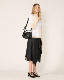 Acne Studios - T-shirt superposé - Blanc - allanjoseph