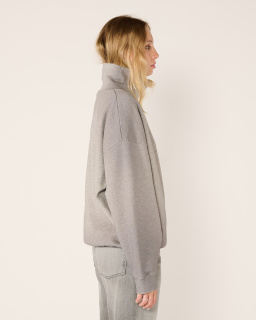 Acne Studios - Sweat Imprimé Universitaire - Gris - allanjoseph