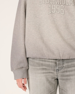 Acne Studios - Sweat Imprimé Universitaire - Gris - allanjoseph