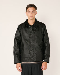 Barbour - Transport Waxed Jacket - Black - allanjoseph