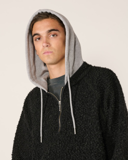 Stockholm Surfboard Club - Farm Fleece Hoodie - Black - allanjoseph