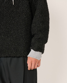 Stockholm Surfboard Club - Farm Fleece Hoodie - Black - allanjoseph