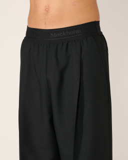 Stockholm Surfboard Club - Elaine Trousers - Black - allanjoseph