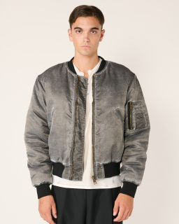 Stockholm Surfboard Club - Bomber - Washed Black - Unisex - allanjoseph