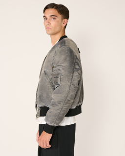 Stockholm Surfboard Club - Bomber - Washed Black - Unisex - allanjoseph