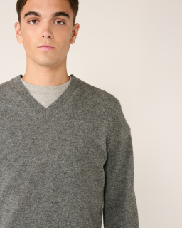 Comme des Garçons Shirt - Wool cardigan - Grey/Black - allanjoseph