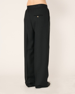 Stockholm Surfboard Club - Elaine Trousers - Black - allanjoseph