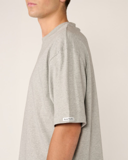 Acne Studios - Cotton T-shirt - Grey - Unisex - allanjoseph