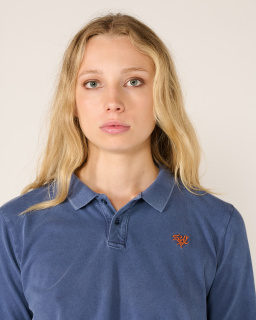 Stockholm Surfboard Club - Mini Polo - Bleu - allanjoseph