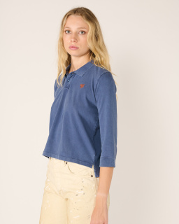 Stockholm Surfboard Club - Mini Polo - Bleu - allanjoseph