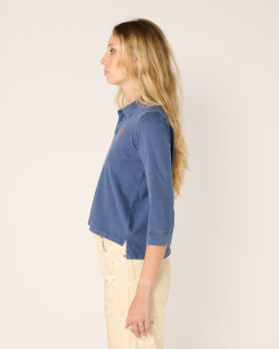 Stockholm Surfboard Club - Mini Polo - Bleu - allanjoseph