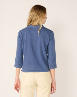 Stockholm Surfboard Club - Mini Polo - Bleu - allanjoseph