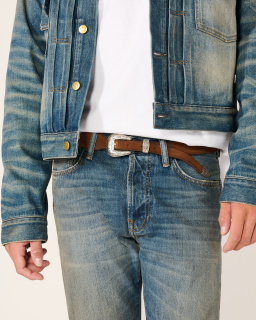 Alberto Luti - Ceinture en cuir - Marron - allanjoseph