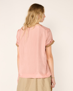 Casey Casey - 2 Layers Top - Pink - allanjoseph