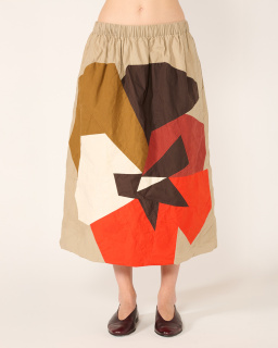 Casey Casey - Flora Skirt - Patchwork - allanjoseph
