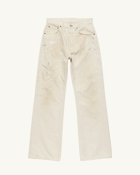 Acne Studios - 2021F Jeans- Ecru - L32 - allanjoseph