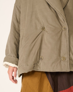 Casey Casey - Manteau Luna - Kaki - allanjoseph